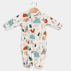 Baby sleepsuit with zipper...