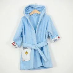Bathrobe "Building Machines"