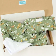 Autumn & Spring Welcome Baby Set "Africa - green" by Angel Baby