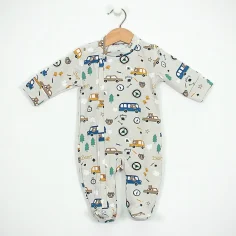 Autumn & Spring Welcome Baby Set "Cars - grey" by Angel Baby - photo 2