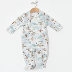 Autumn & Spring Welcome Baby Set "Retro Airplanes" by Angel Baby - photo 2