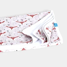Autumn & Spring Baby Blanket "Deers - grey" by Angel Baby - photo 2