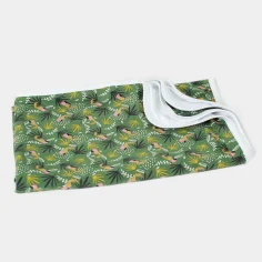 Autumn & Spring Baby Blanket "Parrots" by Angel Baby