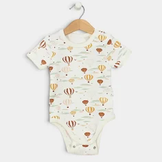 Short Sleeve Bodysuit "Balloons" by Angel Baby - photo 2