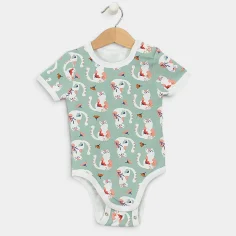 Short Sleeve Bodysuit "Cats" by Angel Baby - photo 2