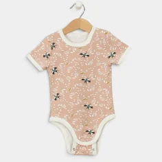 Short Sleeve Bodysuit "Swallows" by Angel Baby - photo 2