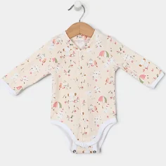 Bodysuit "Elephant under the rain" by Angel Baby