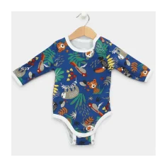 Bodysuit "Jungle - blue" by Angel Baby - photo 2