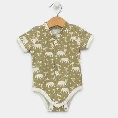 Short Sleeve Bodysuit "Namibia" by Angel Baby