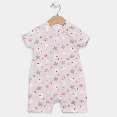 Romper "Pink Birds" by Angel Baby