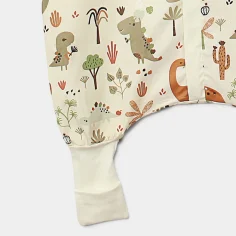 Autumn & Spring sleeping bag with feet "Dracolex - ecru" by Angel Baby - photo 3