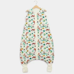 Autumn & Spring sleeping bag with feet "Lemurs" by Angel Baby