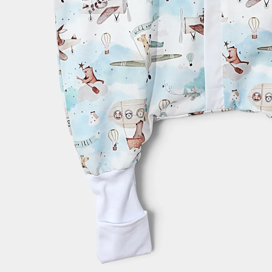 Autumn & Spring sleeping bag with feet "Retro airplanes" by Angel Baby - photo 3 Autumn & Spring sleeping bag with feet "Retro airplanes" by Angel Baby - photo 3
