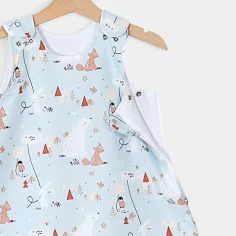 Autumn & Spring sleeping bag "Bunnies and Polar Bears" by Angel Baby - photo 3