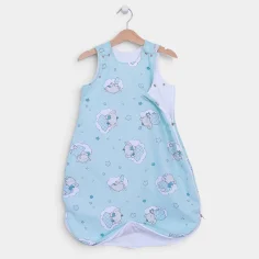 Autumn & Spring sleeping bag "In the clouds - Elephants blue" by Angel Baby - photo 2