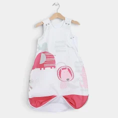 Autumn & Spring sleeping bag "Pink elephants - big" by Angel Baby - photo 2