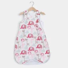 Autumn & Spring sleeping bag "Pink elephants - small" by Angel Baby - photo 2