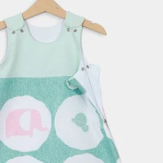Autumn & Spring sleeping bag "Toys - green" by Angel Baby - photo 2