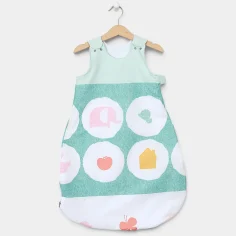 Autumn & Spring sleeping bag "Toys - green" by Angel Baby