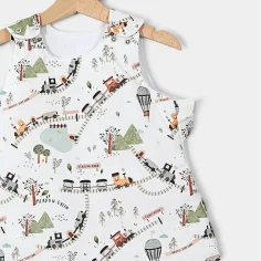 Autumn & Spring sleeping bag "Train Ride" by Angel Baby - photo 3