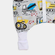 Summer sleeping bag with feet "Builder" by Angel Baby - photo 3