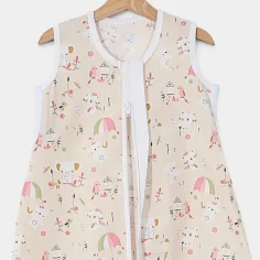 Summer sleeping bag with feet "Elephant under the rain" by Angel Baby - photo 2