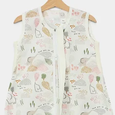 Summer sleeping bag with feet "Happy Elephants" by Angel Baby - photo 2