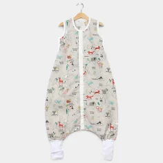 Summer sleeping bag with feet "Traveller" by Angel Baby