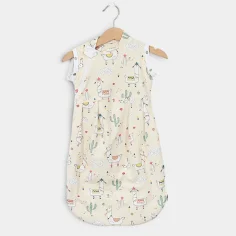 Autumn & Spring swaddle bag "Llamas - ecru" by Angel Baby