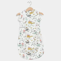 Autumn & Spring swaddle bag "Seaside - pink" by Angel Baby