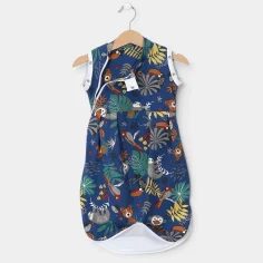 Autumn & Spring swaddle bag "Sloths - blue" by Angel Baby - photo 3