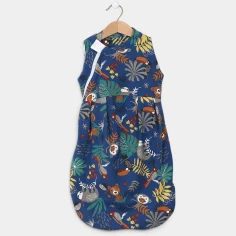 Autumn & Spring swaddle bag "Sloths - blue" by Angel Baby