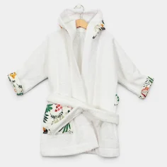 Bathrobe "Sloths - white" by Angel Baby