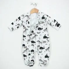 Winter Welcome Baby Set "Africa - black and white" by Angel Baby - photo 5