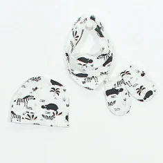 Winter Welcome Baby Set "Africa - black and white" by Angel Baby - photo 6