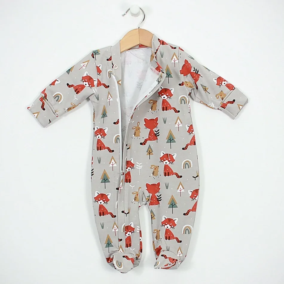 Winter Welcome Baby Set "Foxes - grey" by Angel Baby - photo 6 Winter Welcome Baby Set "Foxes - grey" by Angel Baby - photo 6
