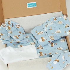 Winter Welcome Baby Set "Toys - blue" by Angel Baby
