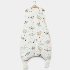 Winter Sleeping Bag with Feet "Beluga" by Angel Baby