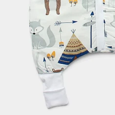 Winter Sleeping Bag with Feet "Indians" by Angel Baby - photo 3