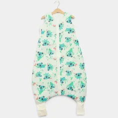 Winter Sleeping Bag with Feet "Koala - turquoise" by Angel Baby