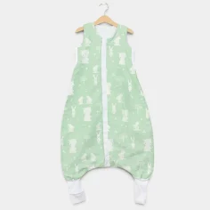 Winter Sleeping Bag with Feet "Look up to the Moon" by Angel Baby