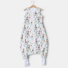 Winter Sleeping Bag with Feet "Party with Giraffes" by Angel Baby