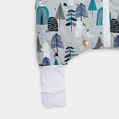 Winter sleeping bag with feet "White Bears" by Angel Baby - photo 3