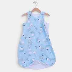 Winter sleeping bag "In the Clouds - Bear Blue" by Angel Baby - photo 2