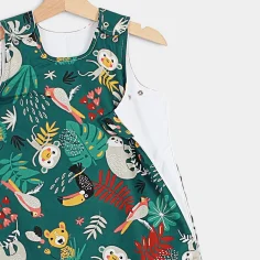 Winter sleeping bag "Jungle - green" by Angel Baby - photo 3