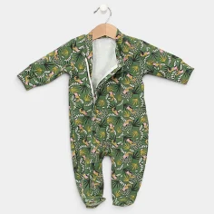 Baby sleepsuit with zipper "Parrots" by Angel Baby - photo 2