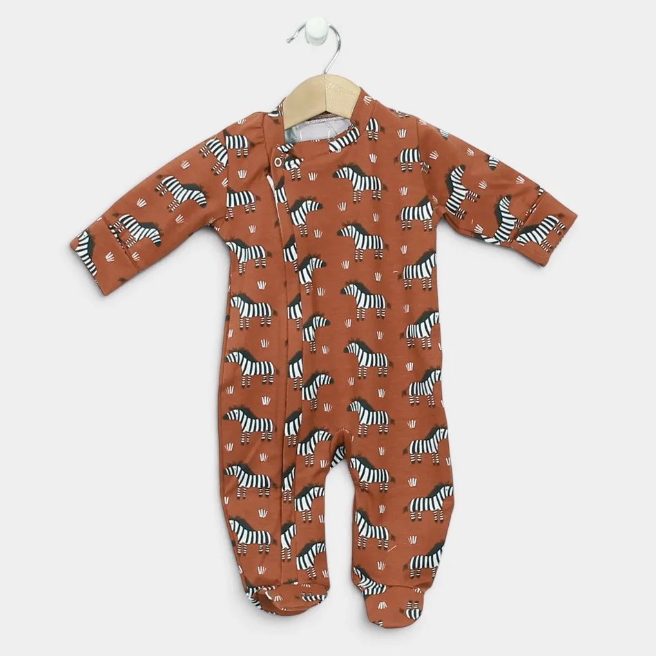 Baby sleepsuit with zipper "Zebra" by Angel Baby Baby sleepsuit with zipper "Zebra" by Angel Baby