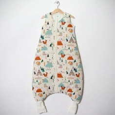 Winter sleeping bag with...